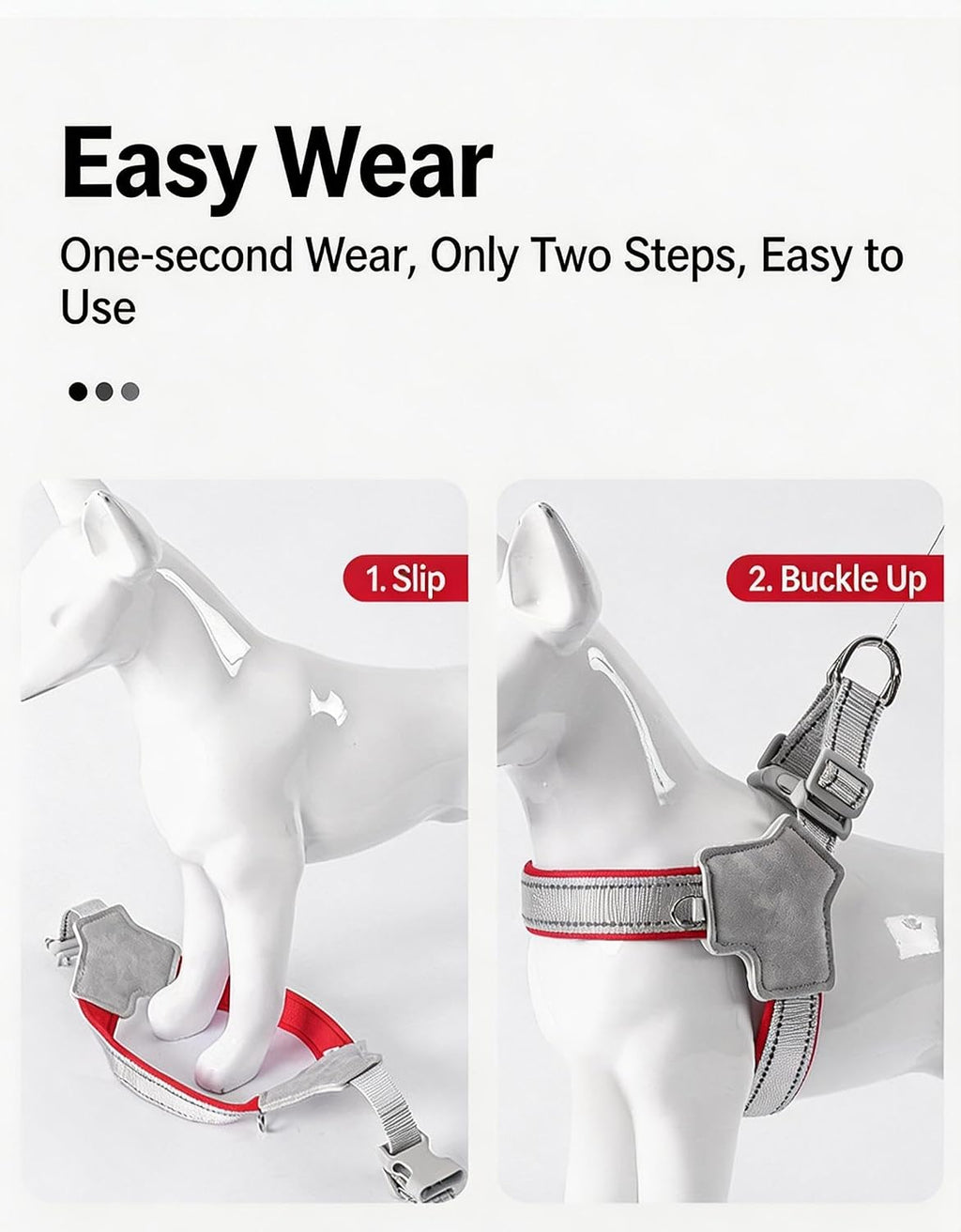 Bling Rhinestone Dog Harness and Leash Set, Breathable Mesh Saddle-Style Vest Harness, No-Pull Adjustable Soft Padded