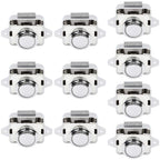 10 PCS Push Button Latch Cabinet Door Catch Keyless Cupboard Locks
