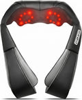 Shiatsu Neck and Back Massager with Heat, Electric Deep Tissue Kneading Neck and Shoulder Massage (NOT Cordless)