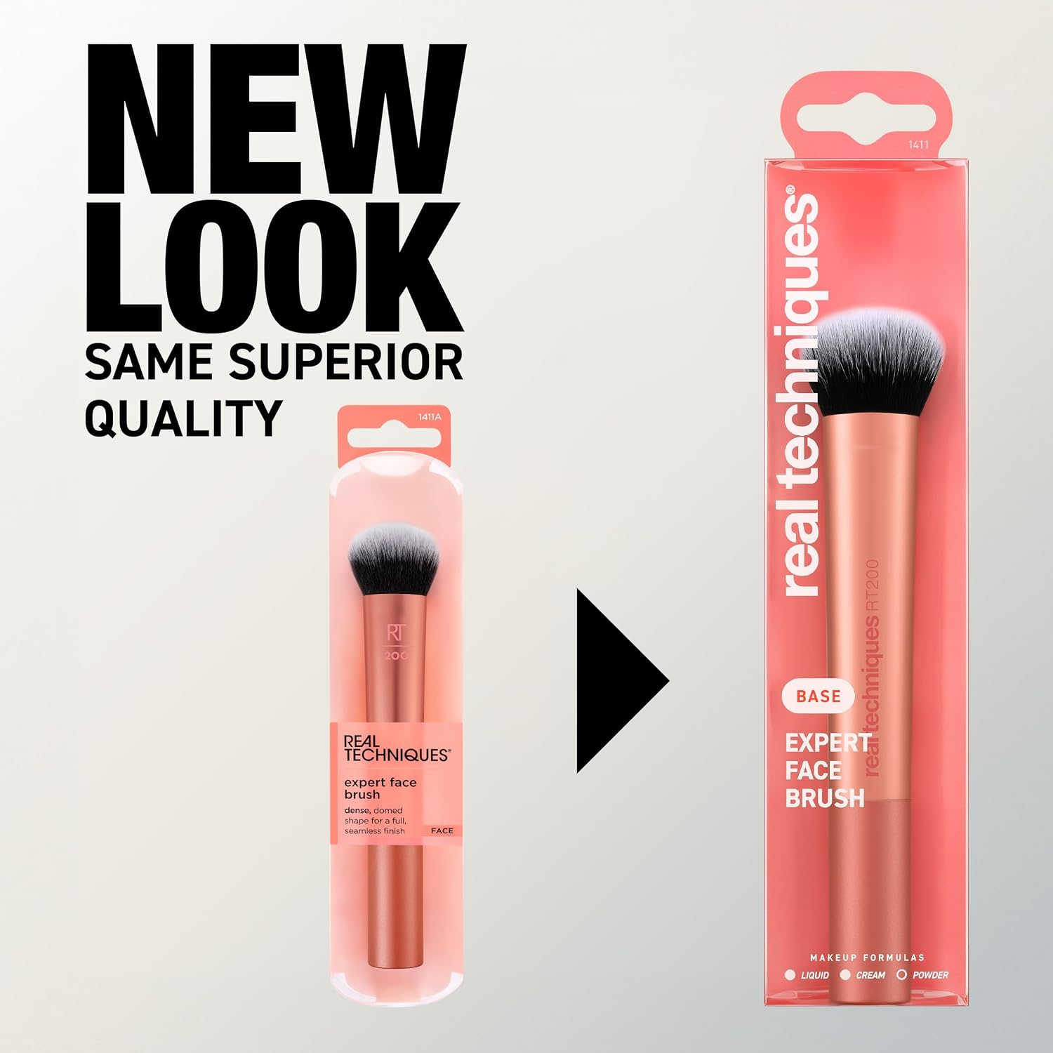 Expert Face Brush for Foundation, Dense Face Makeup Brush | Smooth, dense foundation brush for liquid and cream