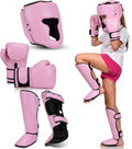 5 Pcs Boxing Guards Set for Kids with Sparring Headgear