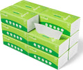 Bamboo Facial Tissues, 12 Packs, 1800 Sheets Total, 3-Ply