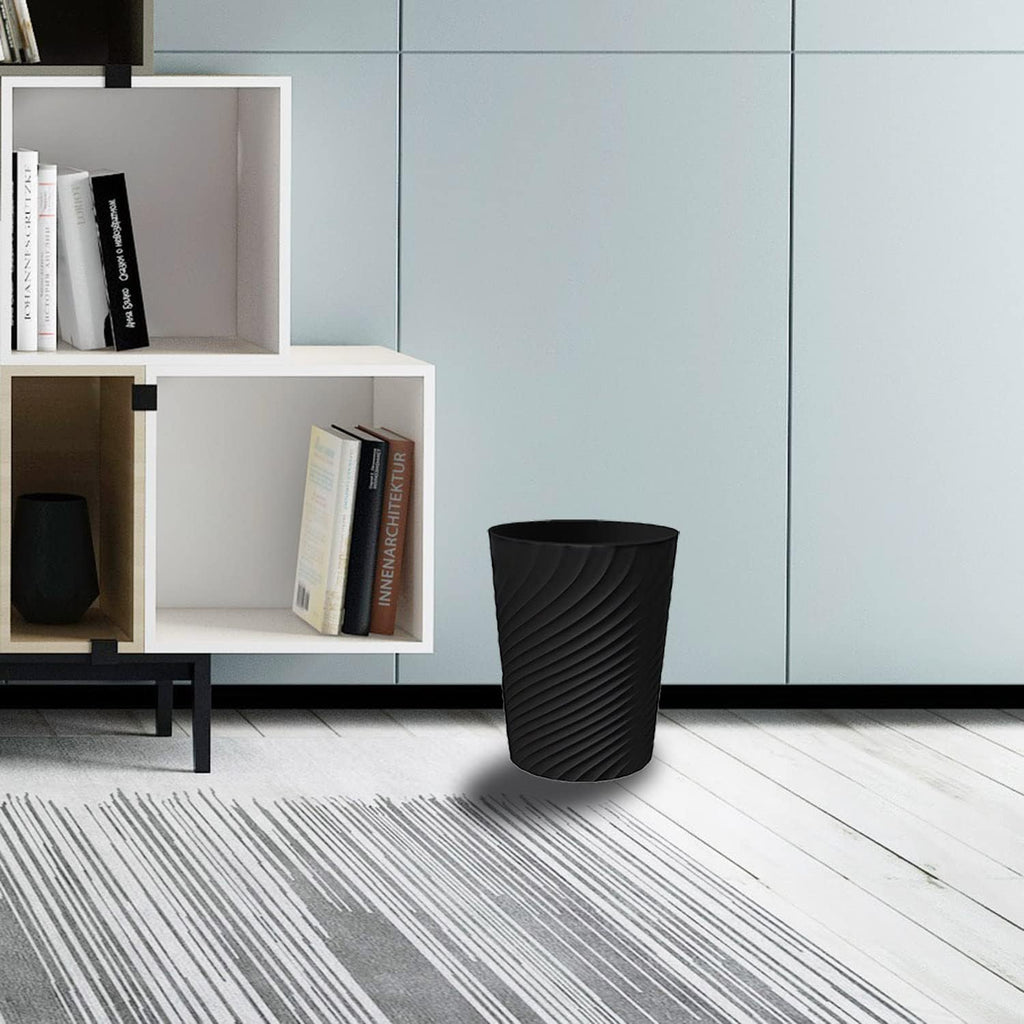 1.8 Gallon Small Trash Can Wastebasket Recycling Bin Slim Profile for Compact Spaces Bathroom, Office, Bedroom