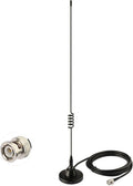HF VHF UHF Ham Amateur Mobile Radio Police Scanner Antenna Magnetic Base BNC Male Compatible with Uniden Bearcat