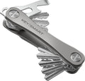 KeySmart Rugged Keychain Multitool Key Holder, Up to 14 Keys | Key Organizer for EDC. Expandable, Durable Build