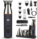 Beard Trimmer for Men, All-in-One Mens Grooming Kit Waterproof Electric Razor for Nose, Body, Face and