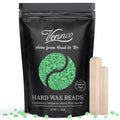 2.5lb Aloe Wax Beads - Hard Wax Beans for Coarse Hair Removal | Gentle Large Refill for Wax Warmer Kit, At-Home &