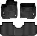 Car Floor Mats Custom fit for 2023-2026 Honda CR-V/CR-V Hybrid - Made in USA - Black - Full Set 1st & 2nd Row