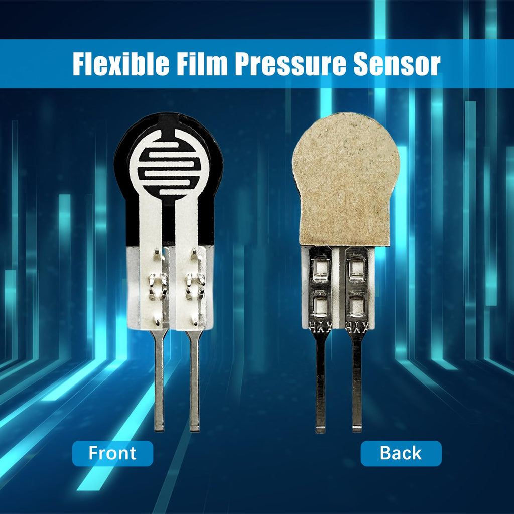 2Pcs Thin Film Pressure Sensor 20g-10Kg Force Sensitive Resistor (FSR400)