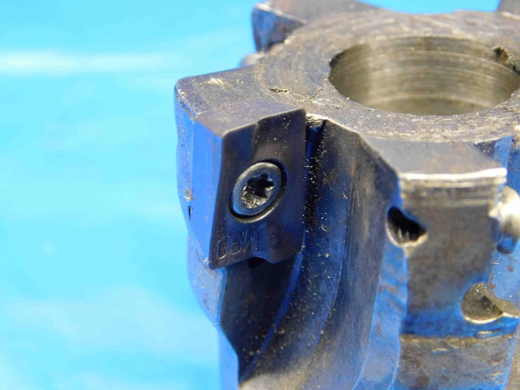 ISCAR 2" O.D. FACE Mill D2.00-75-M 3/4 Pilot 5/16 Key Holds 5 Inserts 2.0 - BR2899BS3