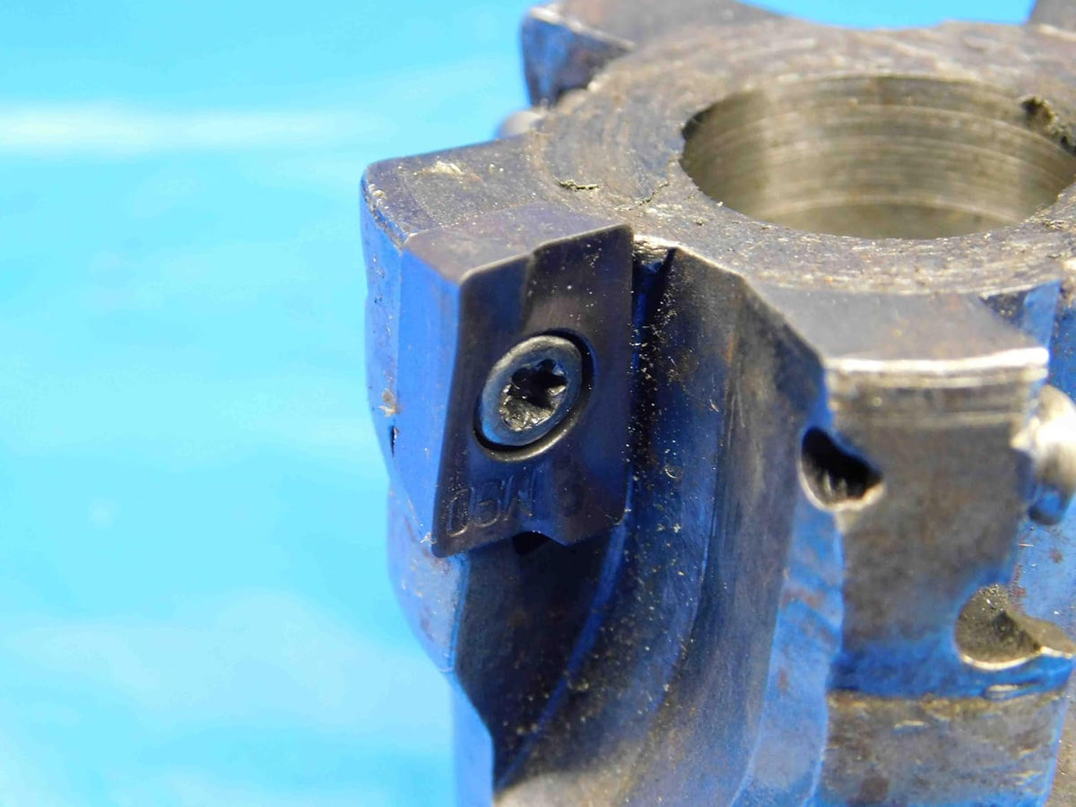 ISCAR 2" O.D. FACE Mill D2.00-75-M 3/4 Pilot 5/16 Key Holds 5 Inserts 2.0 - BR2899BS3