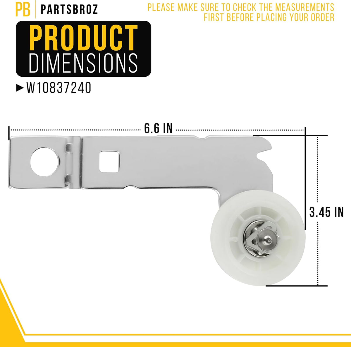Dryer Idler Pulley for Maytag MGDZ600TW2