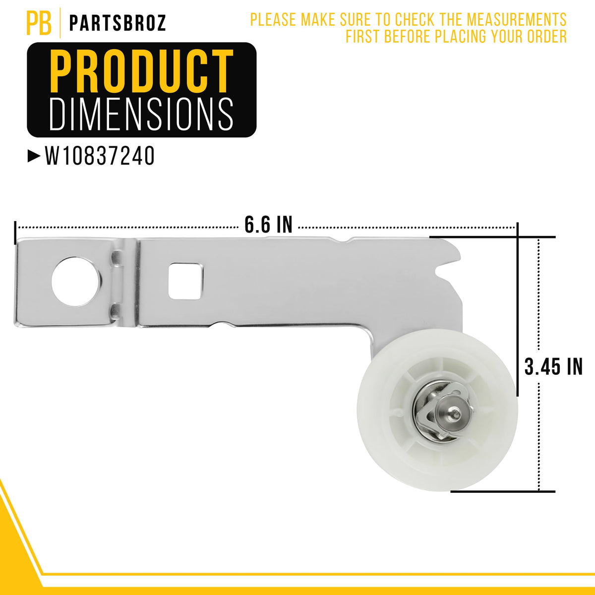 Dryer Idler Pulley for Maytag MGD8630HW0