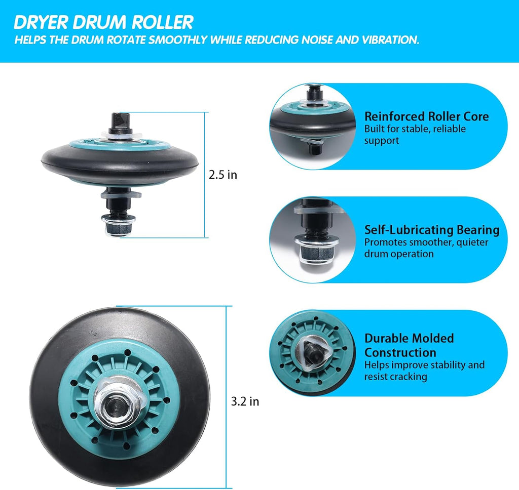 DV42H5000GWA3 DV42H5200EFA3 DV42H5200EPA3 DV42H5000EWA3 Dryer Repair Kit