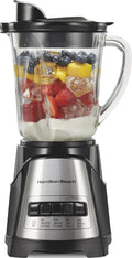 Power Elite Blender For Smoothies With Wave Action System | 40 oz. Glass Jar | 12 Functions Including Puree, Crush