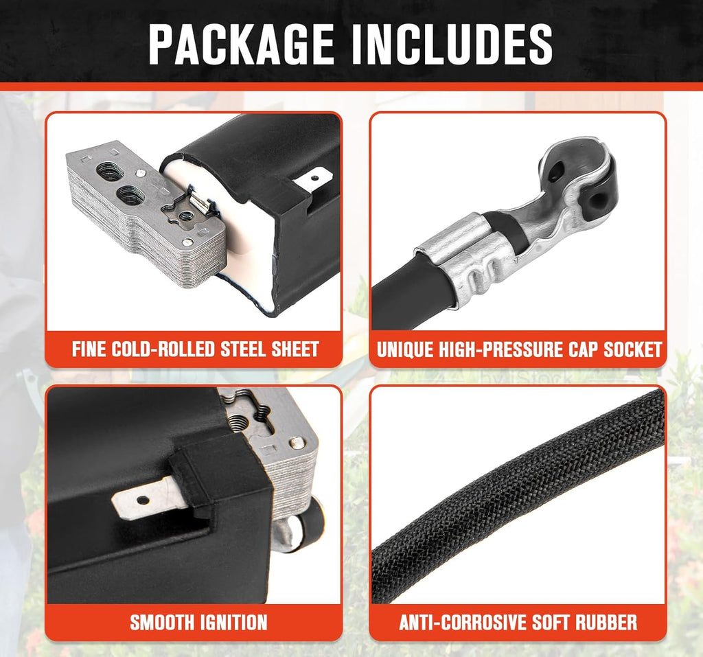 590454 Ignition Coil Compatible with Briggs & Stratton799381 790817 692605 802574 Magneto Armature, Compatible with