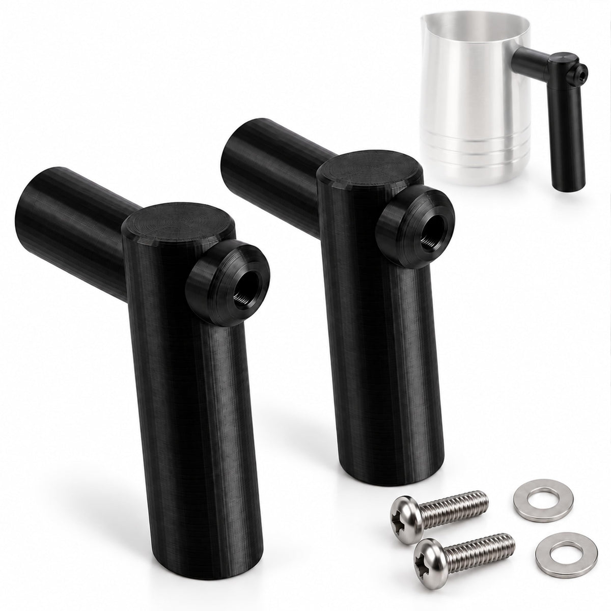 Milk Jug Handle Compatible with Ninja Luxe Cafe ES601 ES655 ES701, Black