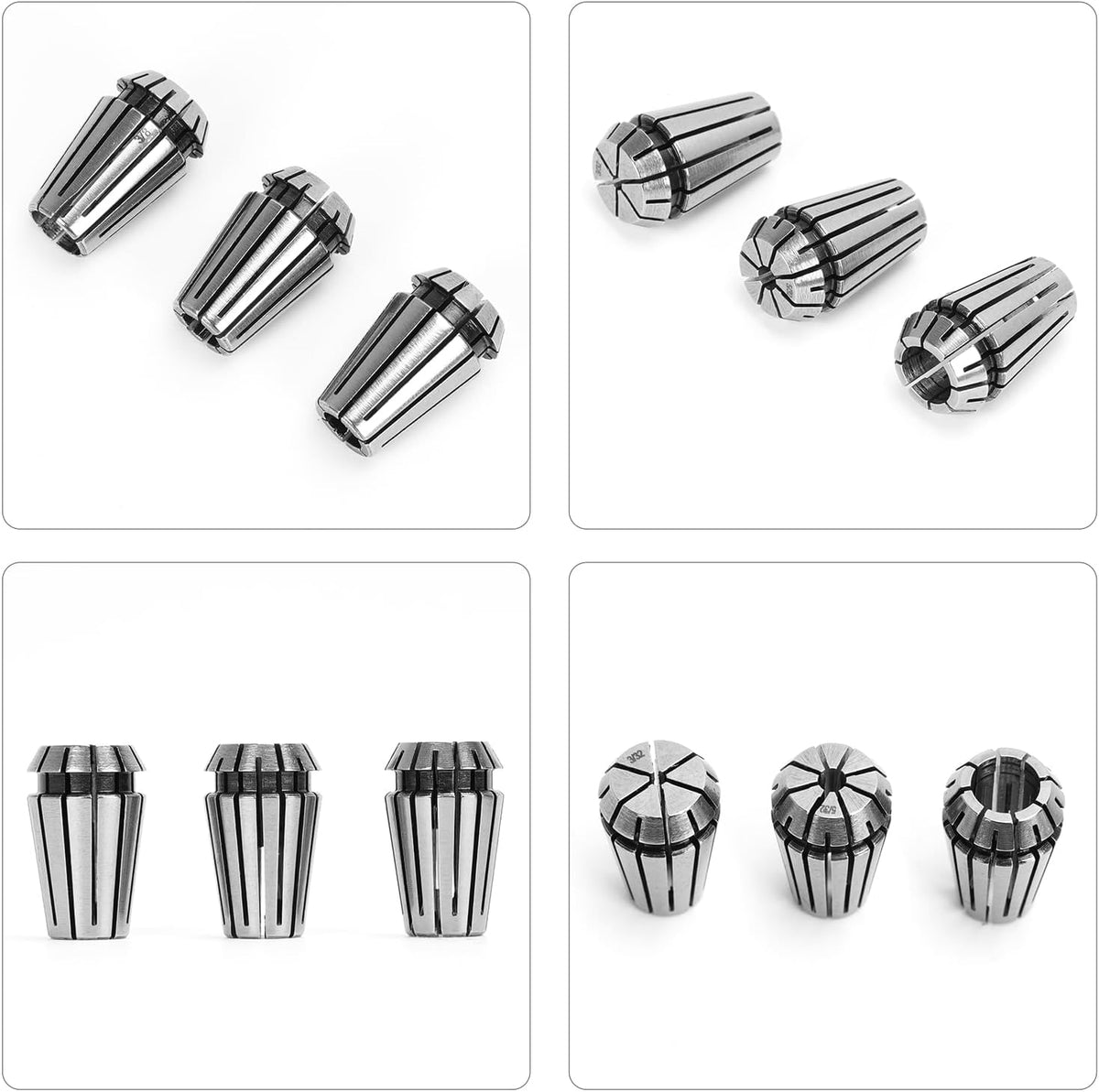 12pcs ER16 Spring Collet Set for CNC Engraving Machine