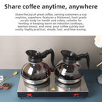 Coffee Pot Decanter, 12 Cup Commercial Coffee Pot Replacement