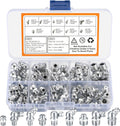 60 Pcs Metric Grease Fittings Kit, Hydraulic Zerk Assortment