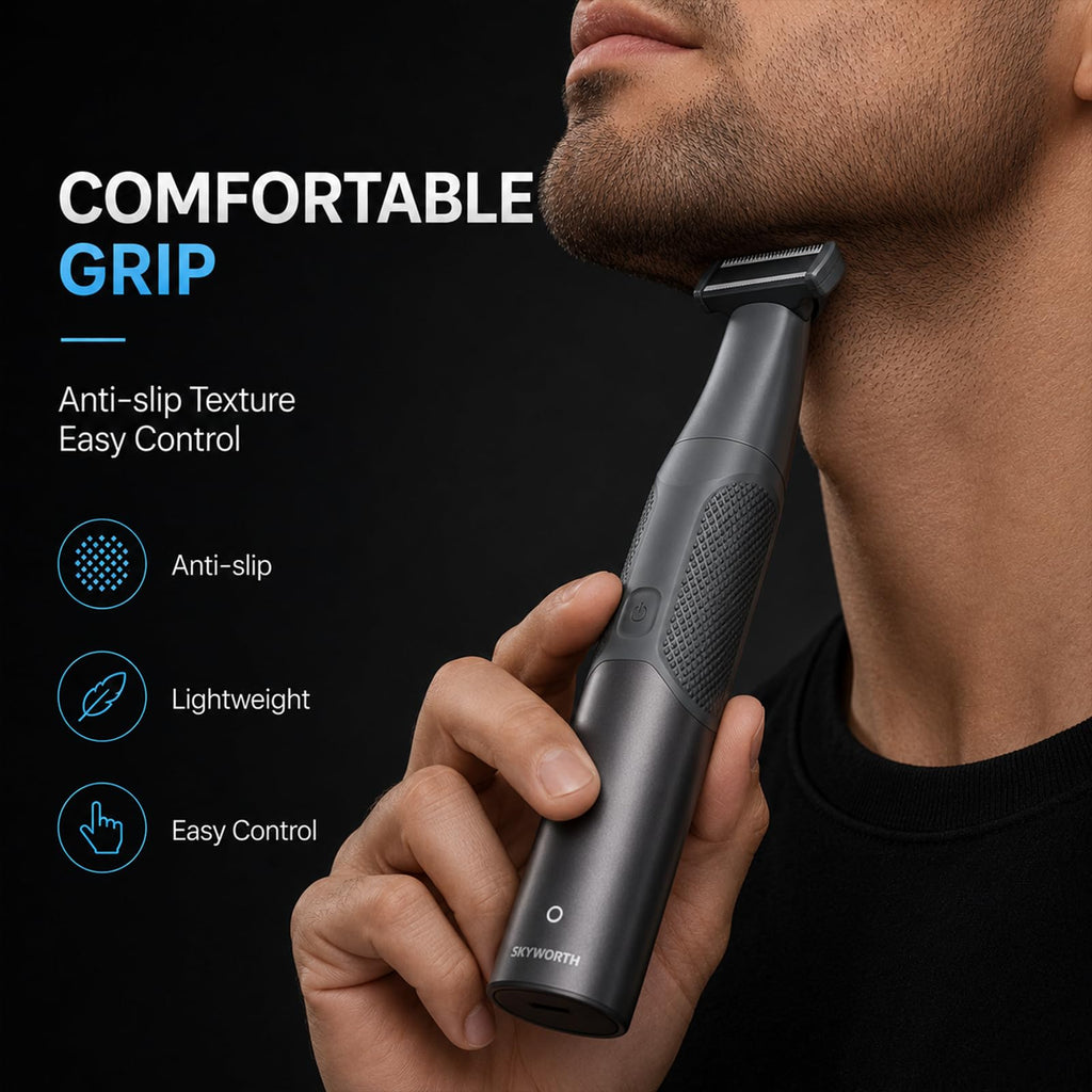 Beard Trimmer for Men, 120Min Runtime, IPX7 Waterproof