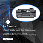 CF280A 80A Toner Cartridge Black High Yield, Replacement for HP 80A
