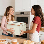 Collapsible Bread Proofing Box with Thermometer, Foldable Dough Proofer