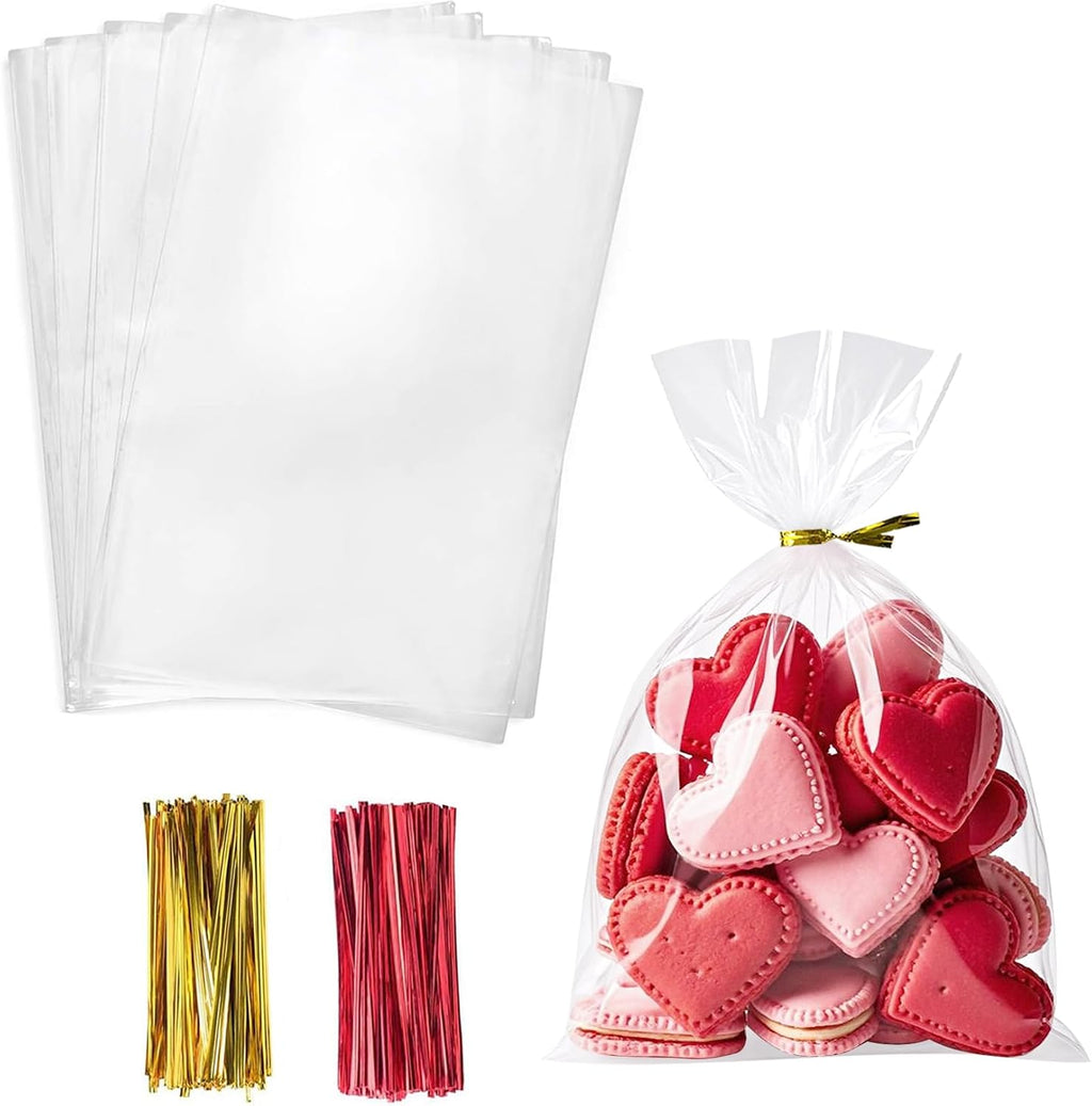Cellophane Treat Bags 7x10 Inch 200 Pcs