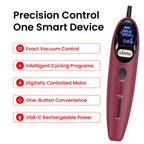 LeLuv Magna LCD Electric Vacuum Pump Controller, 6 Smart Modes, Red