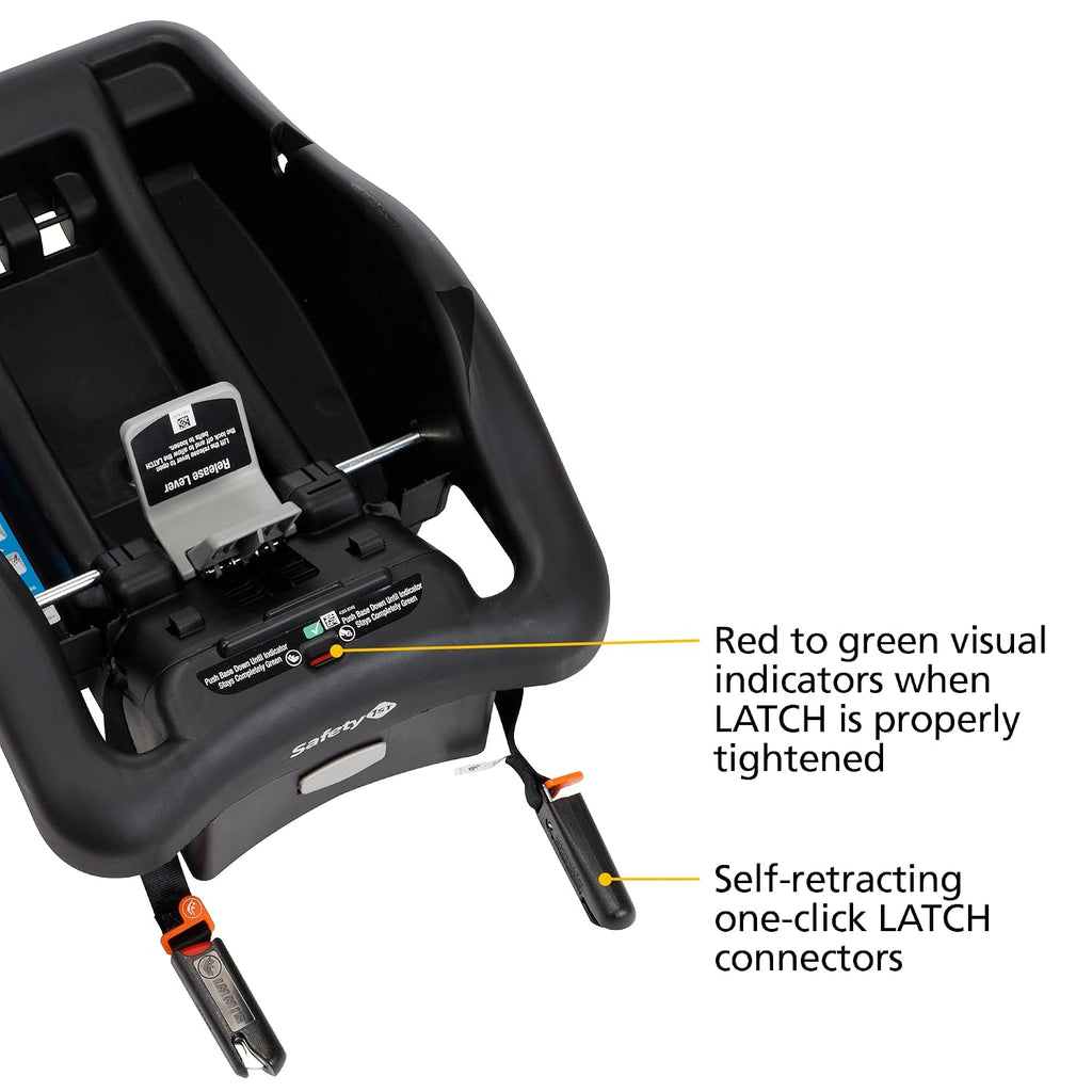 onBoard Insta-Latch Infant Car Seat Base, Black