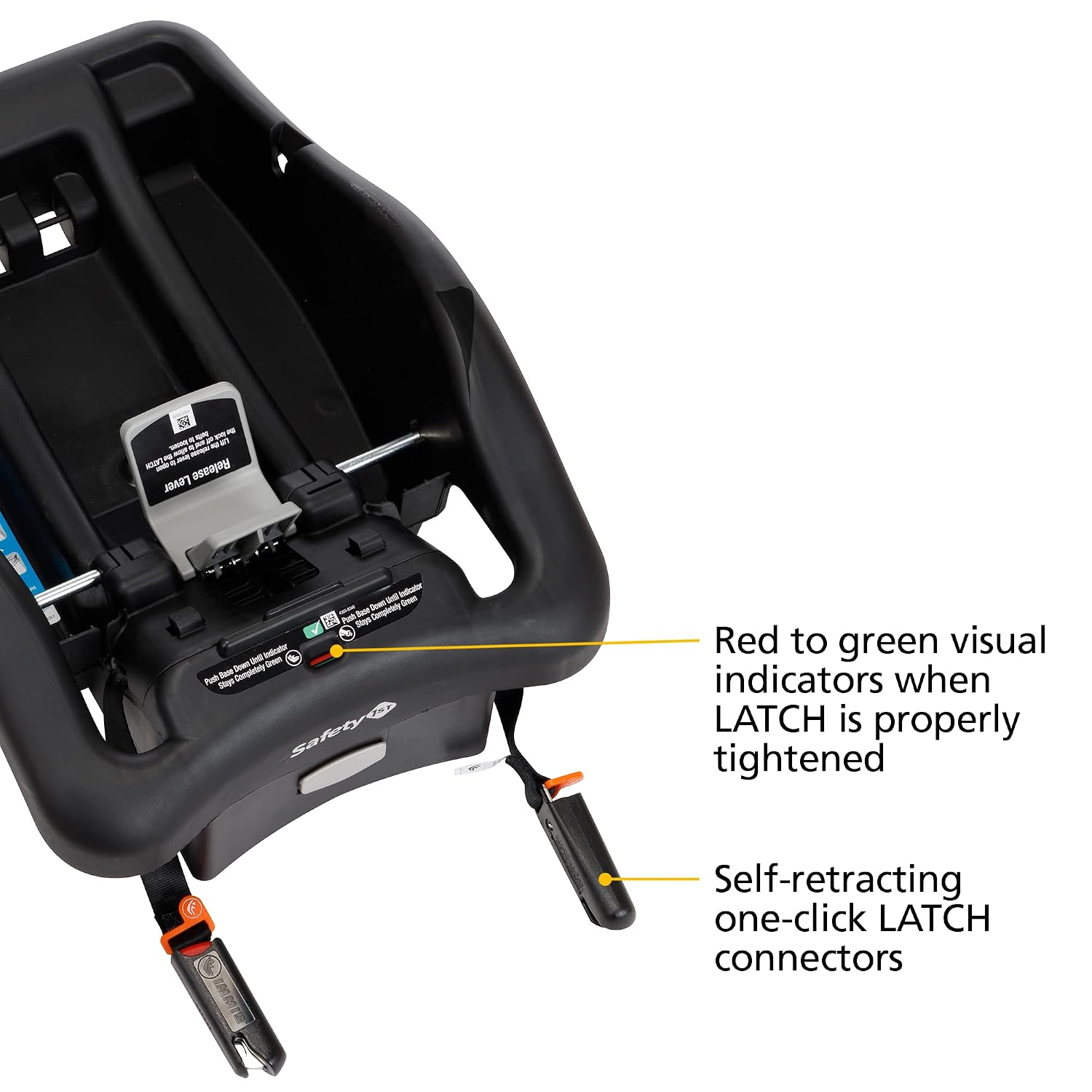 onBoard Insta-Latch Infant Car Seat Base, Black