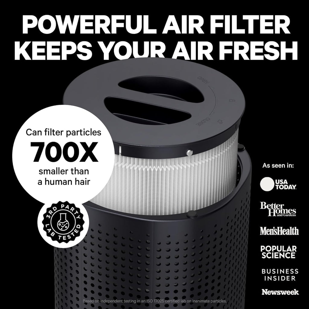 240 HEPA Air Purifiers for Home Pets Air Cleaner up to 1,000 Ft² - HEPA Filter + CarbonTech up to 500X Stronger