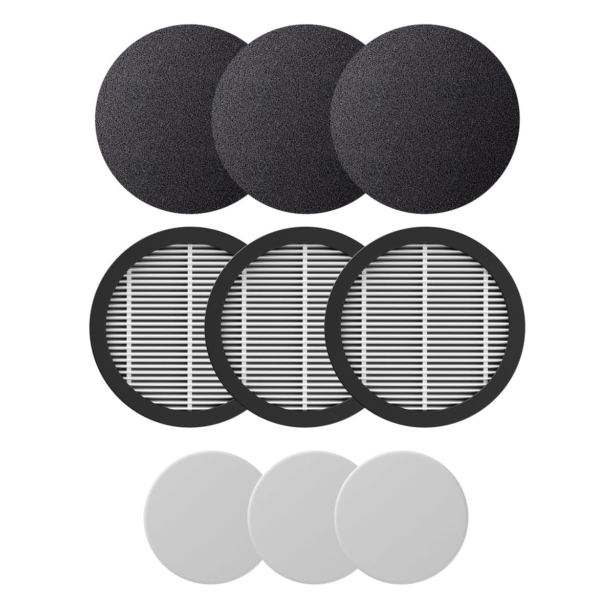 Ultra 10 Vacuum Cleaner Accessories - Hepa filter + sponge + aromatherapy tablet