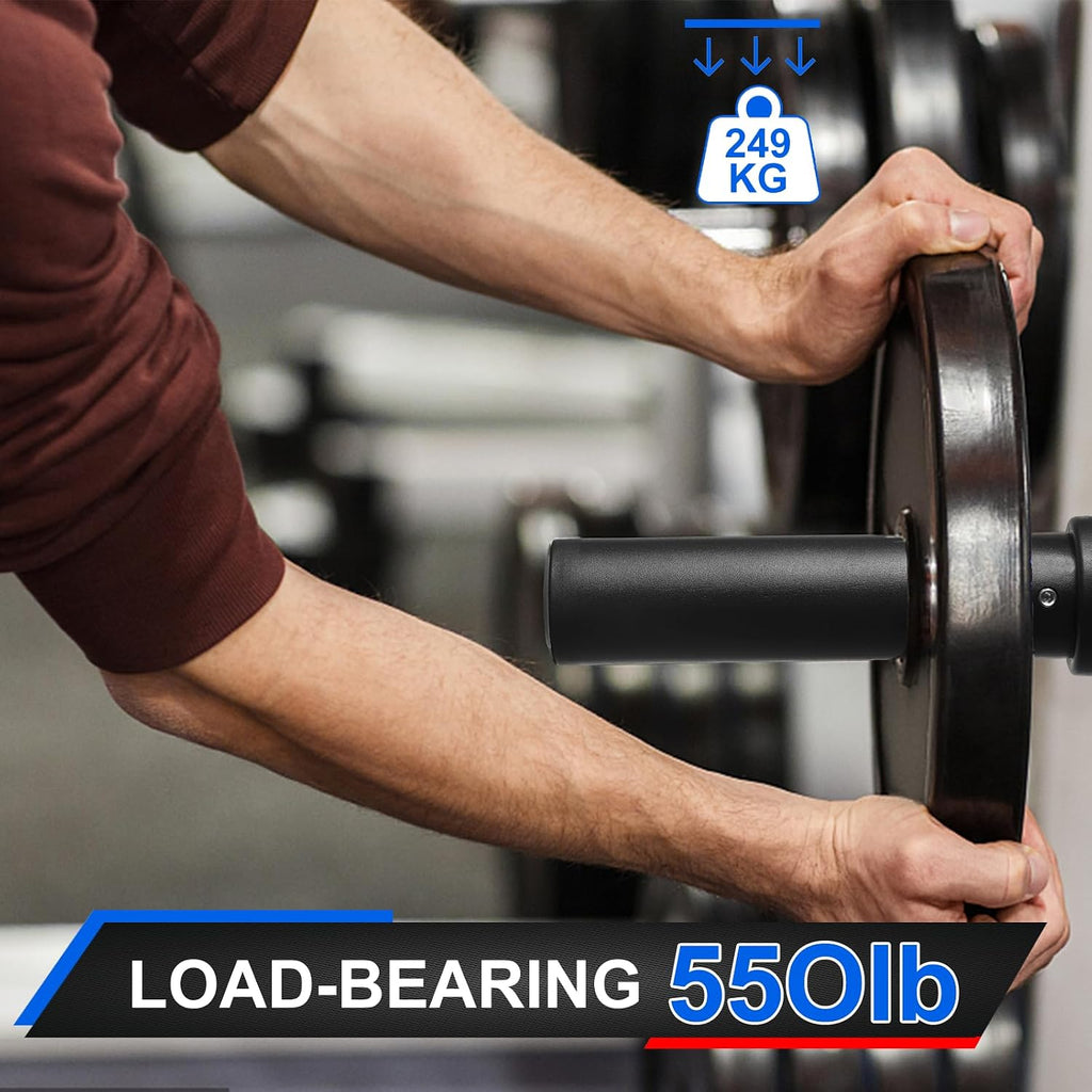 Olympic Adapter Sleeve (2 PCS), Suitable for 1" Standard Barbell Bars | Converts 1" Standard Weight Plate Posts to 2"