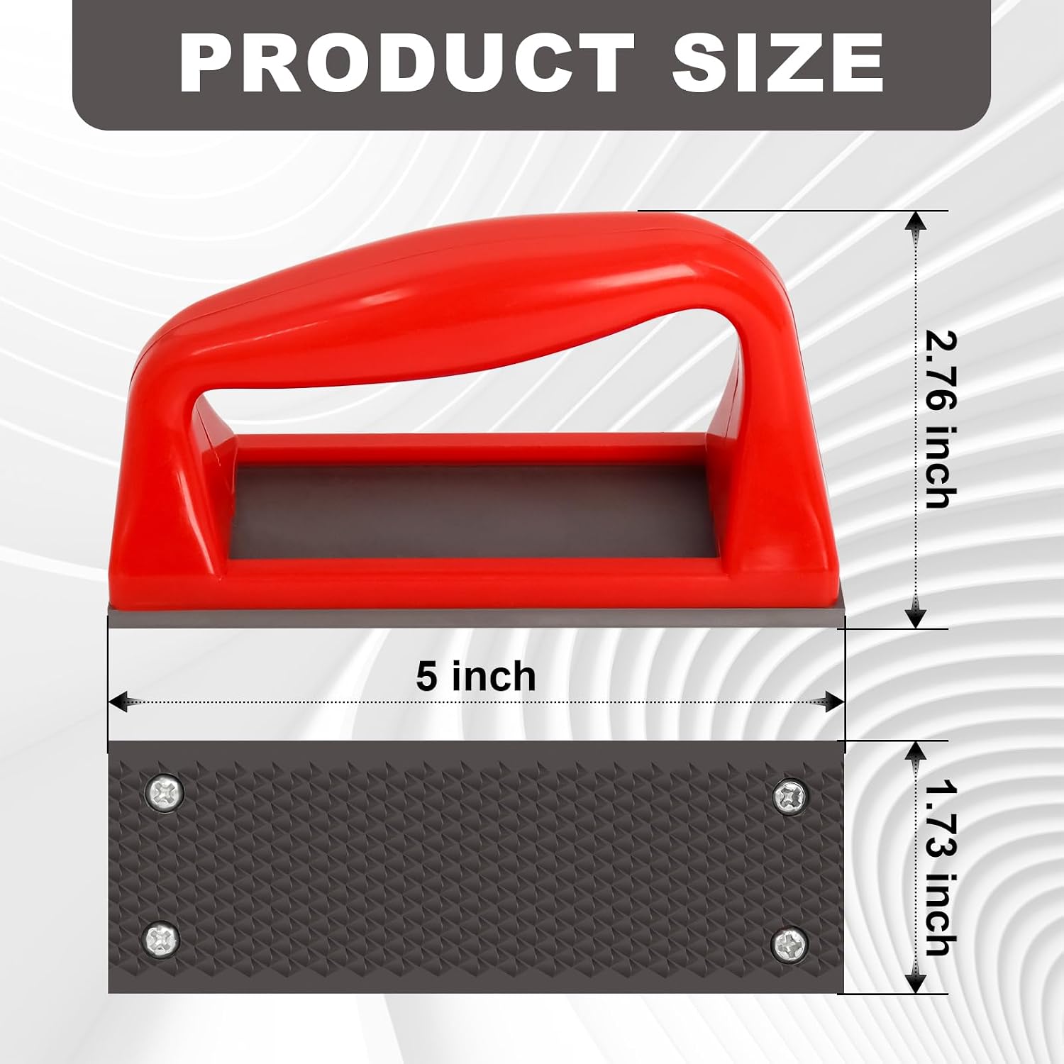 Mini Hoof Rasp for Horses, Farrier Rasp for Goat Feet Hooves,Ergonomic Grip