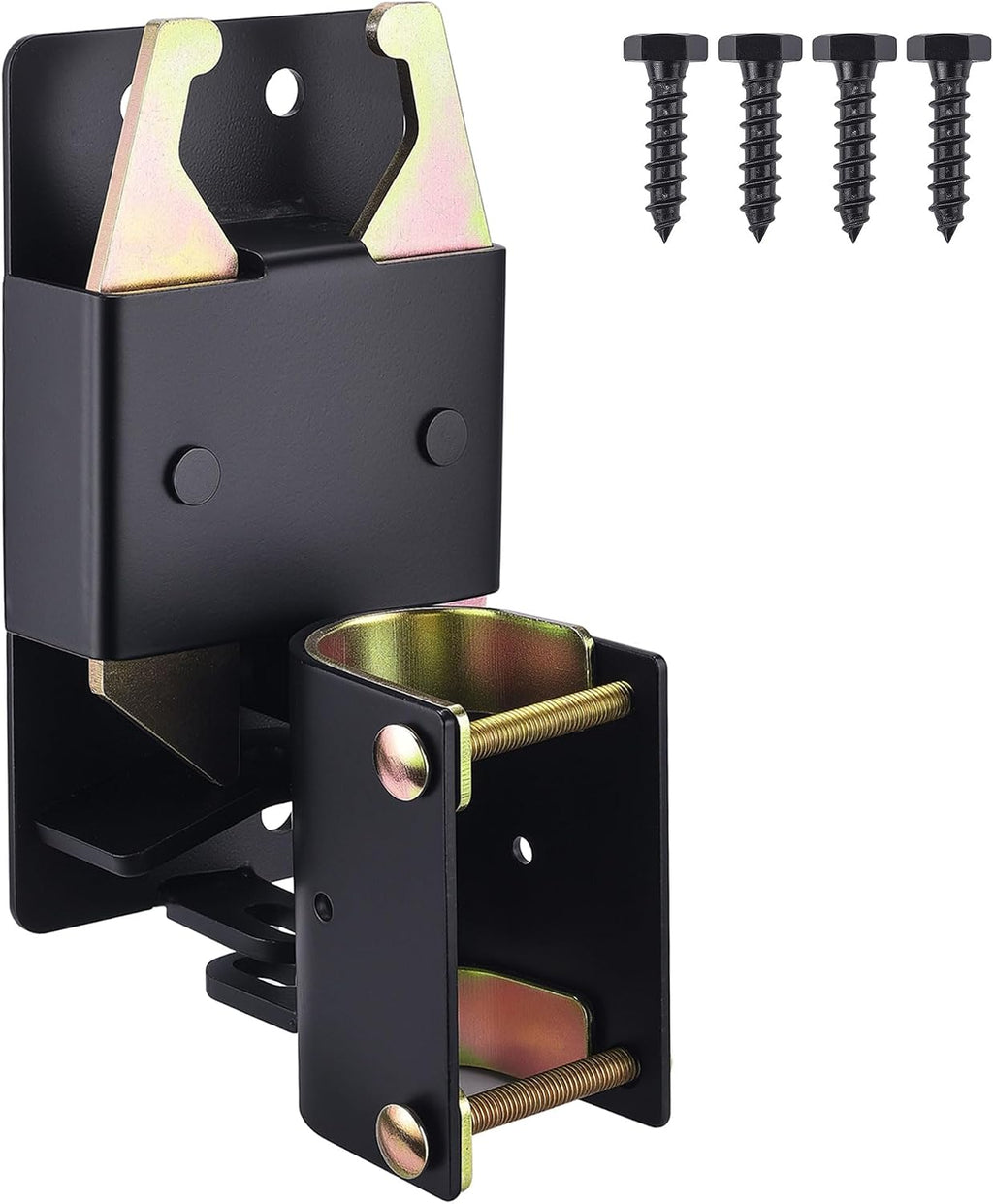 2-Way Farm Gate Latch, Heavy Duty Fence Latch for Metal Tube Gates