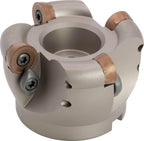 CME 3" Round Insert Face Mill, 1" Arbor, 4 Fl, RCKT1606, 4 pcs