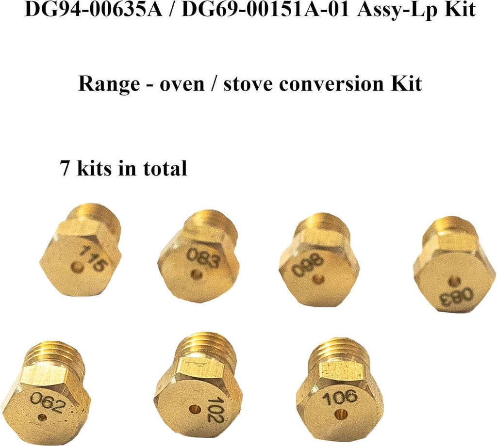 DG94-00635A / DG69-00151A-01 Range LP Gas Conversion Kit