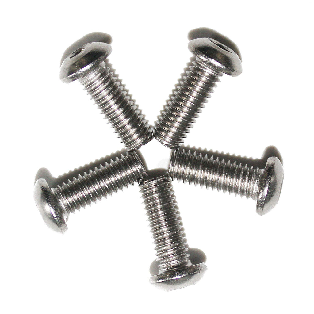 Fullerkreg M4-0.70 x 14mm Button Head Socket Cap Bolts, 100 Pcs