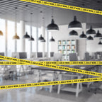 200ft God at Work Caution Tape Religious Construction Tape