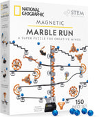 Magnetic Marble Run 150-Piece Building Set for Kids