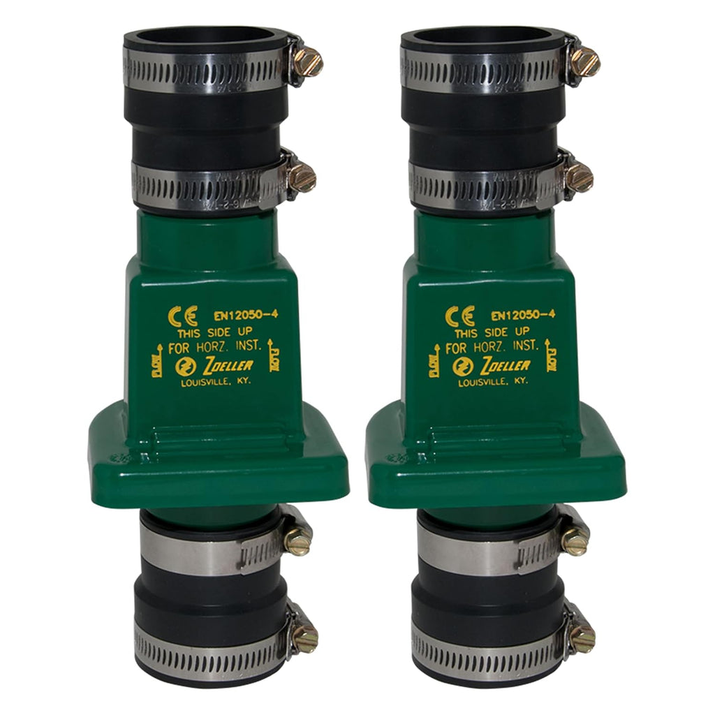Zoeller 30-0181 PVC Plastic Check Valve, 1-1/2 Inch (2 Pack)