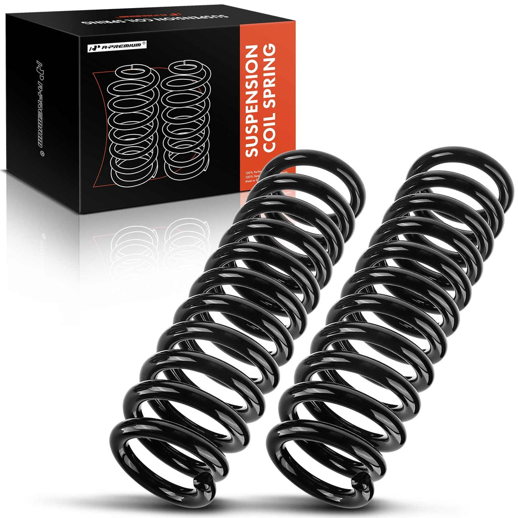 A-Premium Front Suspension Coil Spring Set Compatible with Toyota