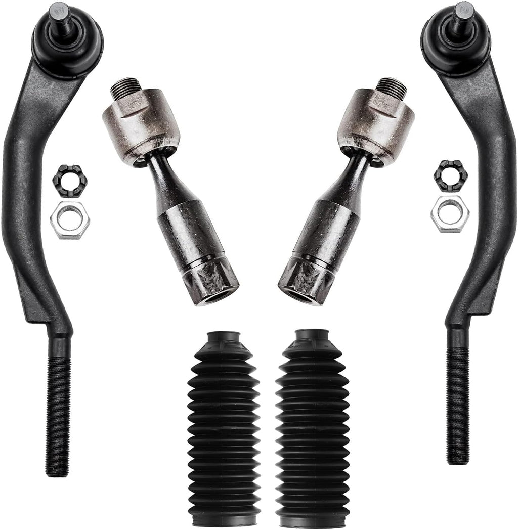 Detroit Axle - Front Tie Rods Kit for Chevy Trailblazer EXT GMC Envoy XL