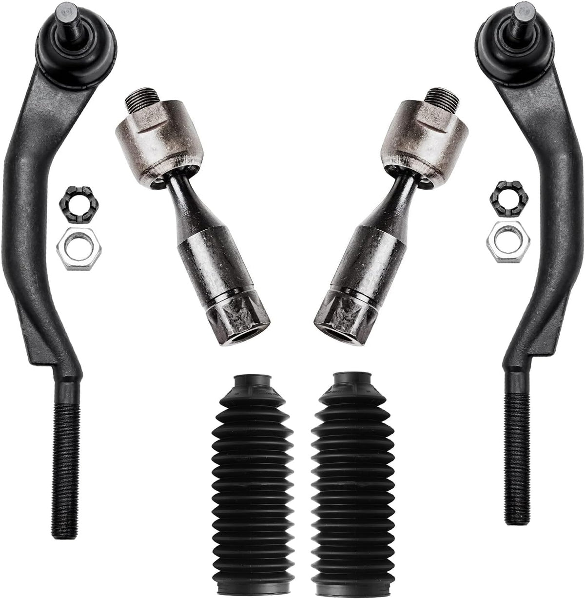 Detroit Axle - Front Tie Rods Kit for Chevy Trailblazer EXT GMC Envoy XL