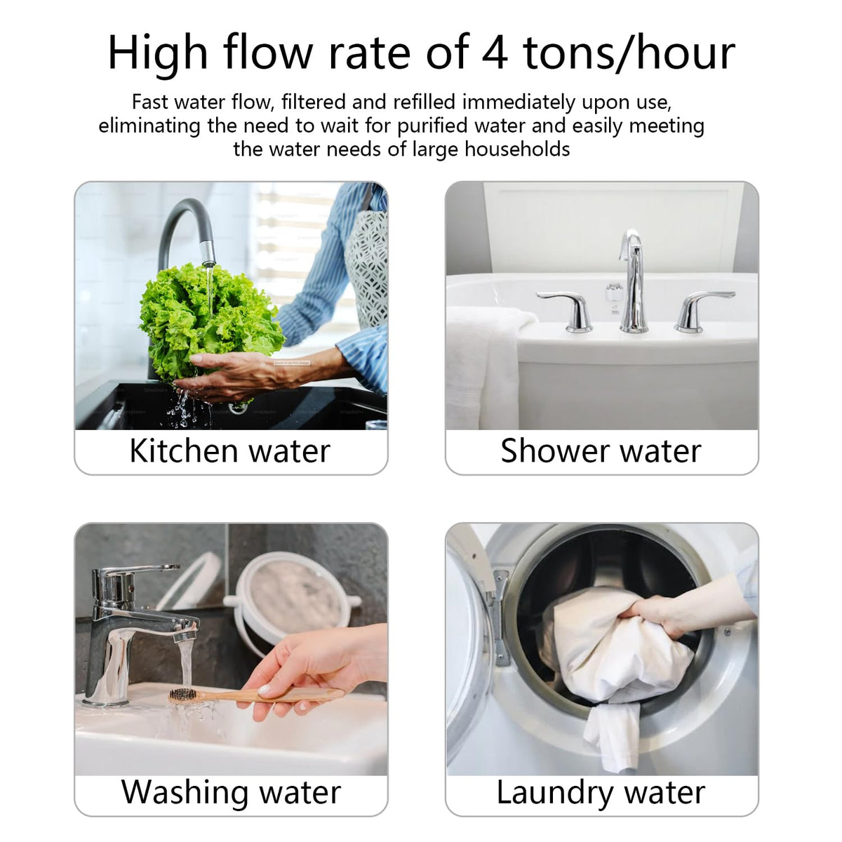 Salt-Free Whole House Water Descaler System, 3/4" NPT, Prevents Limescale in Water Heaters, Boilers & Appliances