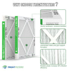 10x10x1 Air Filter 6 Pack, MERV 8 Filter Replacement