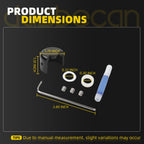 Dasbecan Intake Manifold Lever Arm Kit Compatible with Audi A4 A3 VW Golf