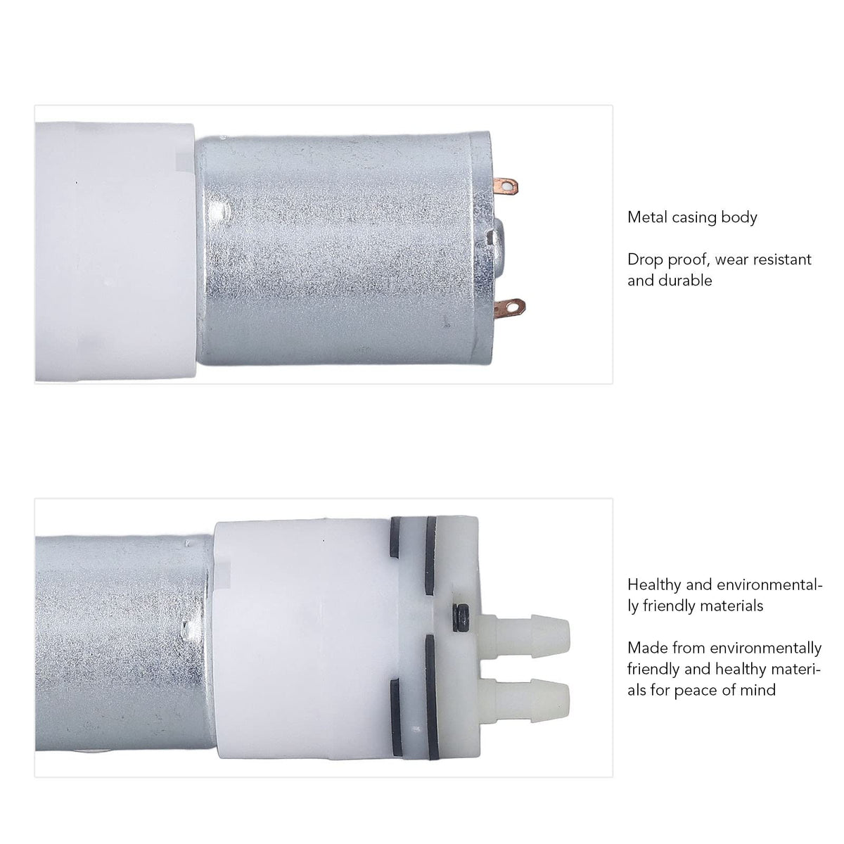 Lilywin DC 12V Mini Air Pump, 370A Micro Vacuum Pump