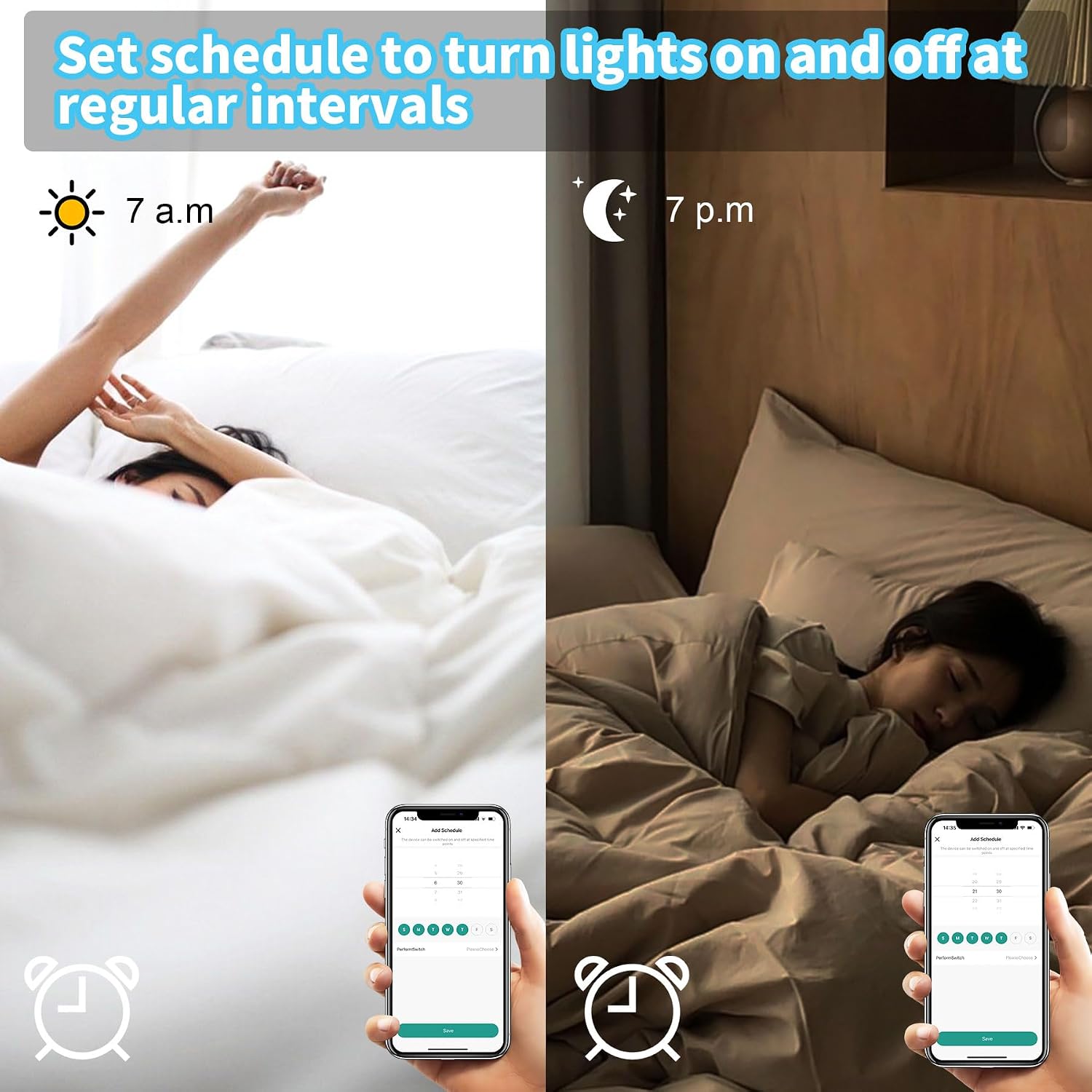Touch Smart Switch 3 Gang, WiFi Light Switch Compatible With Alexa and Assistant, Neutral Wire Needed, No Hub